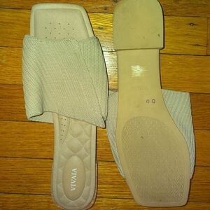 VIVAIA Women's Cream Sandals